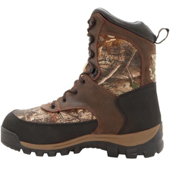 Rocky Brown Realtree Camo 8” Core Waterproof Insulated Outdoor Boots Size 12M main image 11
